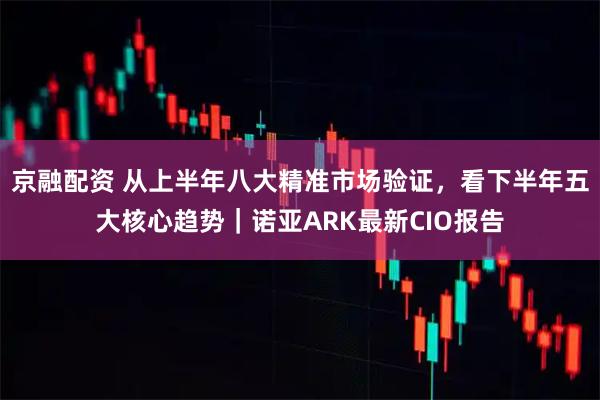 京融配资 从上半年八大精准市场验证,看下半年五大核心趋势|诺亚ARK最新CIO报告